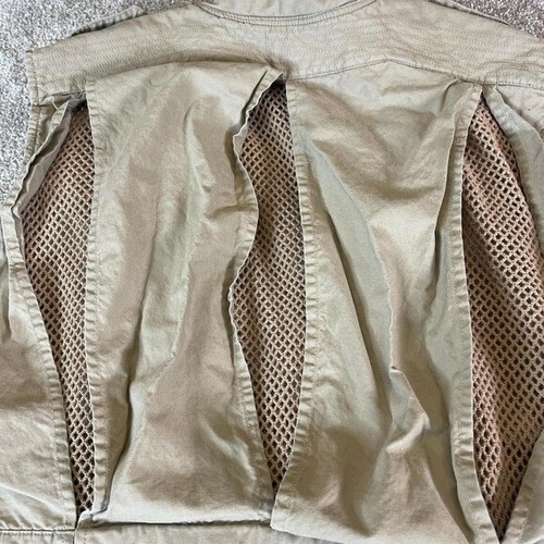 Vintage Banana Republic Men's Safari Utility Vest Multi-Pocket Tactical Outdoors - Picture 7 of 7