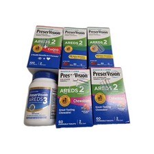 PreserVision Areds 2 Formula Eye Vitamin  Mineral 60 Chewables