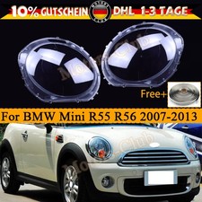 Scheinwerferabdeckung Streuscheibe Gehäuse+Kleber für BMW Mini Cooper R56 R55
