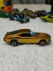 Hot Wheels redline custom mustang gold HK painted tail