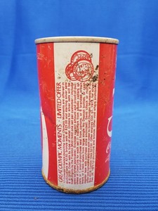 Vintage 1972 Coca-Cola Great Olympic Moments Offer - 12oz SS Pull Tab Soda Can