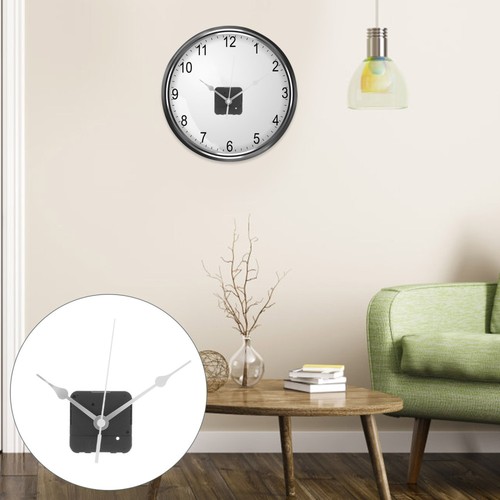 Reverse Movement Set Work Clock Parts Motors Battery Powered Replacement Silver