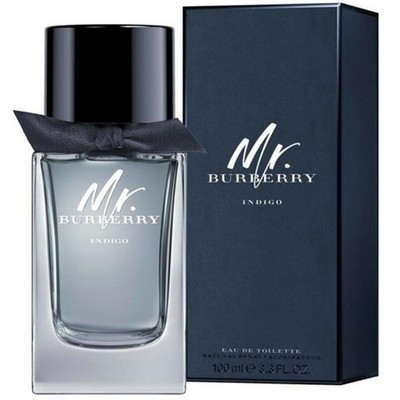 HERREN PARFUM BURBERRY MR BURBERRY INDIGO POUR HOMME FOR MAN MEN 100 ML EDT