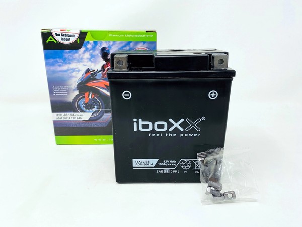 Motorrad Batterie YTX7L-BS FüR Suzuki DR 350 SE SK42B 1994-1999-image