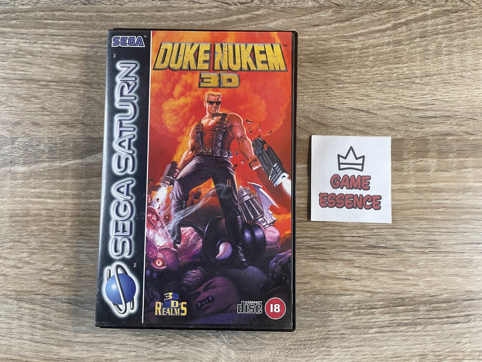 Duke Nukem 3D SEGA Saturn Complet PAL EUR
