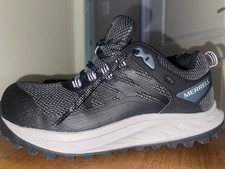 Merrell Work Antora 3 CF Black Carbon Fiber Toe Shoes Women Size 8.5 NEW