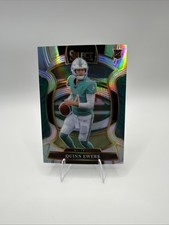 Panini 2025 Select Football Quinn Ewers #82 Rookie Prizm Silver Miami Dolphins