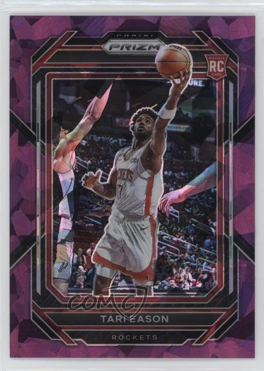 2022-23 Panini Prizm Purple Ice Prizm 145/149 Tari Eason #258 Rookie RC 12gq