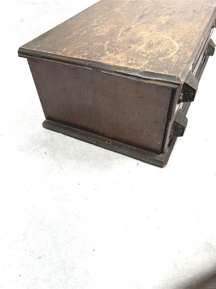 sewing thread box 2 drawer general store counter display 1890 original antique