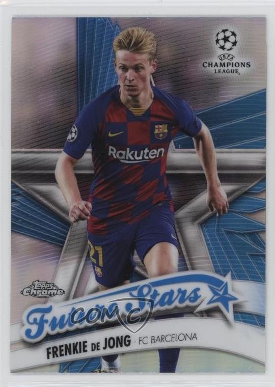 2019-20 Topps Chrome UCL Future Stars Frenkie de Jong #FS-FDJ 1jo8