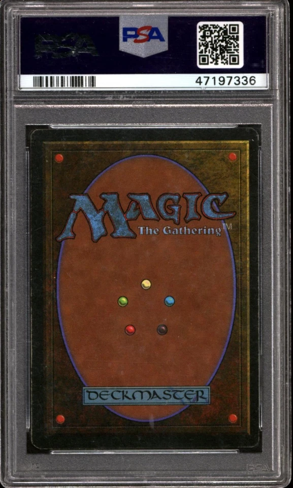 Magic MTG Legends Angus Mackenzie PSA 7 MODERATELY PLAYED MP Artist Signed Case - Image 2 of 2