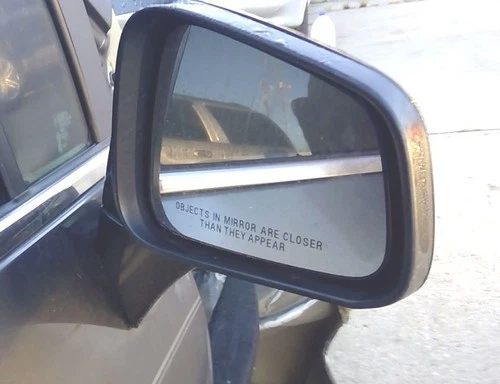 17 18 2019 20 Chevy Trax Passenger RH Side View Mirror in G7Q Nightfall Gray