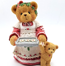 Vintage 1995 Enesco Cherished Teddies Amanda "Here s Some Cheer To Last The Year
