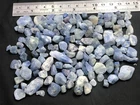 153 Grams Natural Sapphire Fluorescent Crystal  From Madagascar