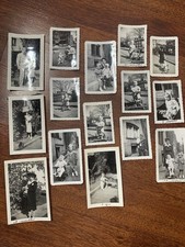 Lot of 15 Military Family Photos -Vintage 1940  S-EPHEMERA