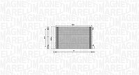 Magneti Marelli 350203779000 Kondensator, Klimaanlage FüR Opel,Vauxhall