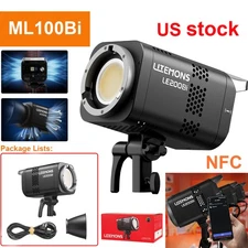 US Godox Litemons Series LE200Bi 220W Bicolor LED Video Light with APP Control