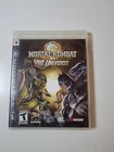 Mortal Kombat Vs DC Universe PS3 (PlayStation 3, 2006) With Manual