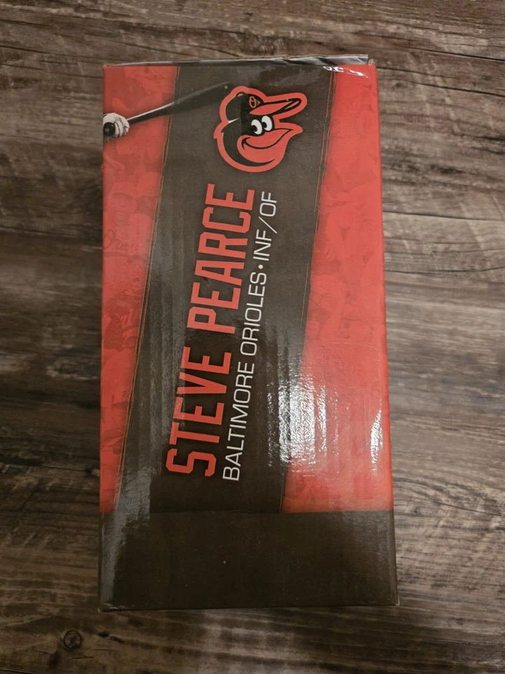 MLB Baltimore Orioles Steve Pearce Bobblehead SGA ( Damaged Box ) - Image 4 of 4