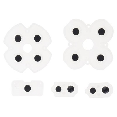 Silicone Rubber Pads Game Replacement Part Gamepad Button Conductive Pad