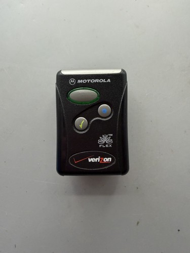 Vintage Motorola Flex Verizon Wireless Beeper Pager Black Tested Works