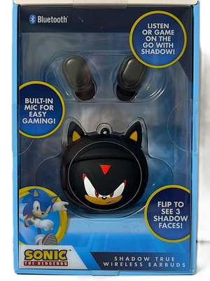 #ad #ad NEW SEGA Sonic The Hedgehog SHADOW 3 Faces Bluetooth True Wireless Earbuds NEW $26.86