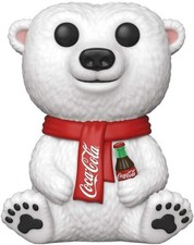 Coca-cola Pop! Icons Vinile Figura Polar Bear(dglt) 9 Cm Funko Scatola Rovinata