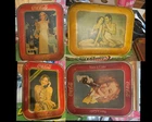 Coca Cola Tray Orginal Vintage Lot