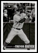 2021 Bowman Heritage Trevor Hauver Texas Rangers #155