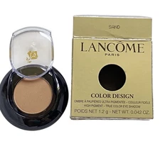 LANCOME Color Design Single Eyeshadow In Sand Full Size New in Box