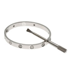 CARTIER  LOVE Bracelets 6P Diamond with Drive...