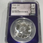 1964 NGC PF69 SILVER PROOF KENNEDY NGC Purple/Bee Labels on Vintage Coins