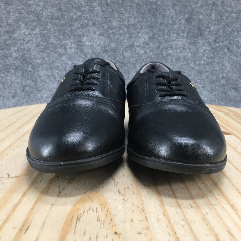 Easy Spirit Shoes Womens 8.5 D Black Motion Anti Gravity Casual Sneakers Leather - image 3 of 4