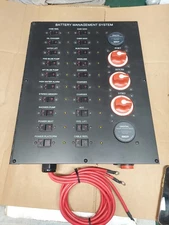 Battery Management System Panel W/digital Voltage Sensitive Relay 12-24v &...