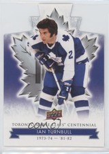 2017 Upper Deck Toronto Maple Leafs Centennial Blue Die-Cut Ian Turnbull #44 8tn