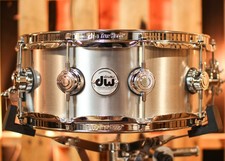 Tambor redoblante de aluminio delgado de 1 mm de coleccionista DW 5,5x14