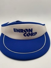 Vintage Enron Corp Logo Golf Sportcap Cap Hat Visor