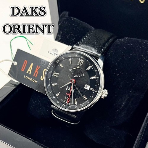 Daks Orient GMT Power Reserve Watch Black Used
