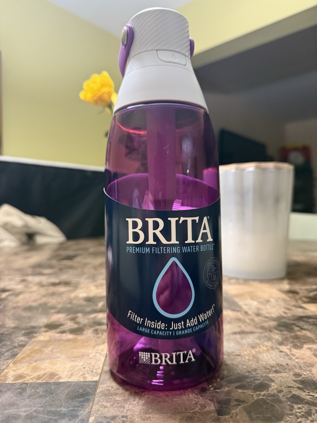 Brita Premium 36 Oz Filtering Water Bottle Brand New with filter!