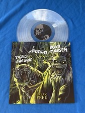 Iron Maiden Break Free Lp Vinyl Promo Heavy Metal Venom Death Metal Cd