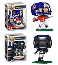 John Elway / Terrell Davis (Denver Broncos) NFL Funko Pop! Combo (2)