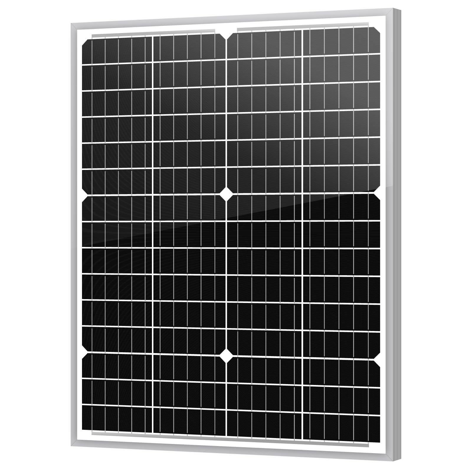 Newpowa 10BB 35W 12V Solar Panel High-Efficiency Monocrystal