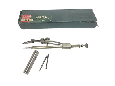 Keuffel & Esser K&E Tools Vintage Ruling Pen Bow & Pencil Drop Bow