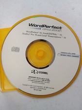 Corel WordPerfect Office 2002 Trial CD - WordPerfect 10, Quattro Pro 10