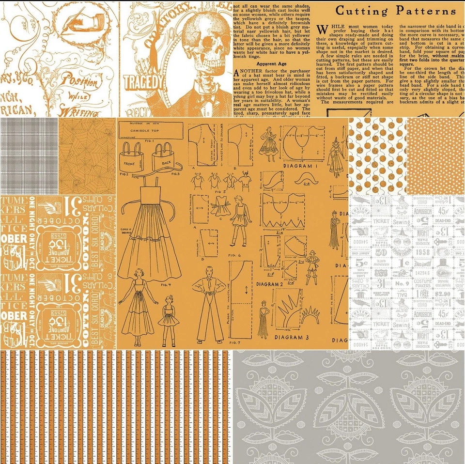 FQS Holiday FQ Club Julio 2025 COSTUME MAKER’S ACT 2 Petite FQ Paquete 12 piezas Foto 3 de 4