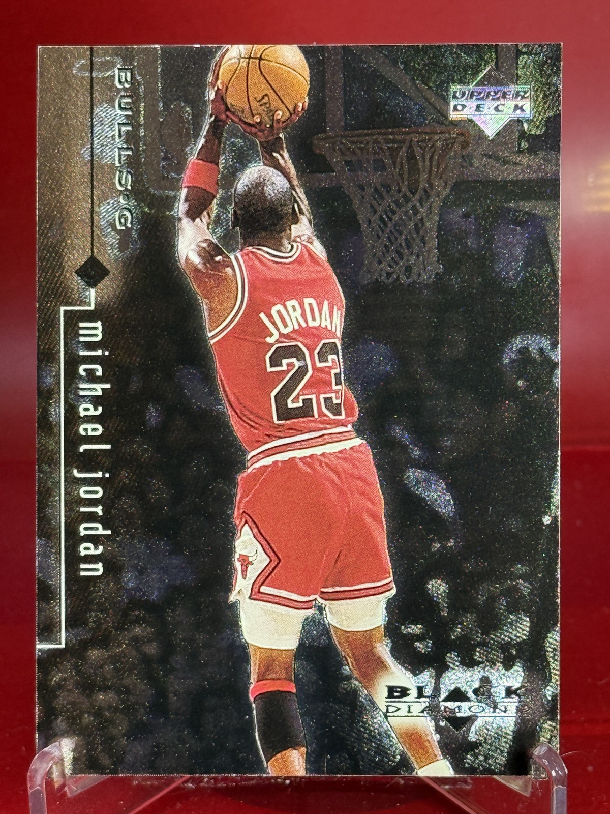1998-99 Upper Deck Black Diamond Michael Jordan #7 Chicago Bulls