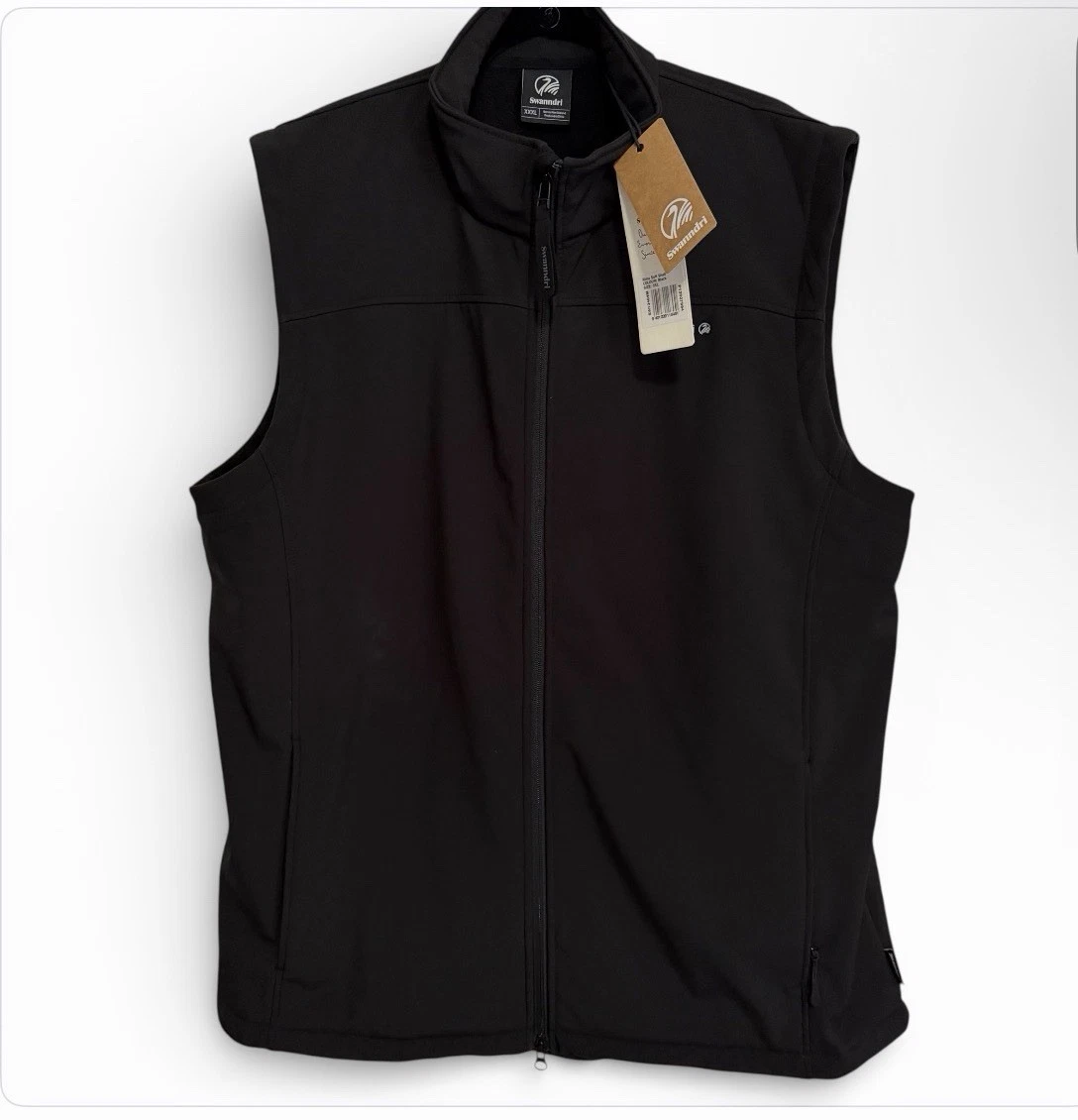 Swanndri Rimu Soft Shell Vest Black 3XL Men Snow Ski Gear Outdoors NWT