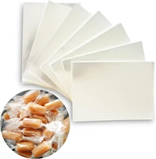 Clear Candy Wrappers for Caramels (600 Pcs 2.5 X 3.5 Inches) - Natural Clear Cel
