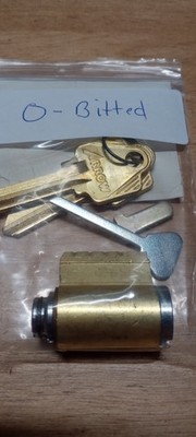 Arrow PK100C Lock Cylinder 0-Bitted Keys And Cylinder.