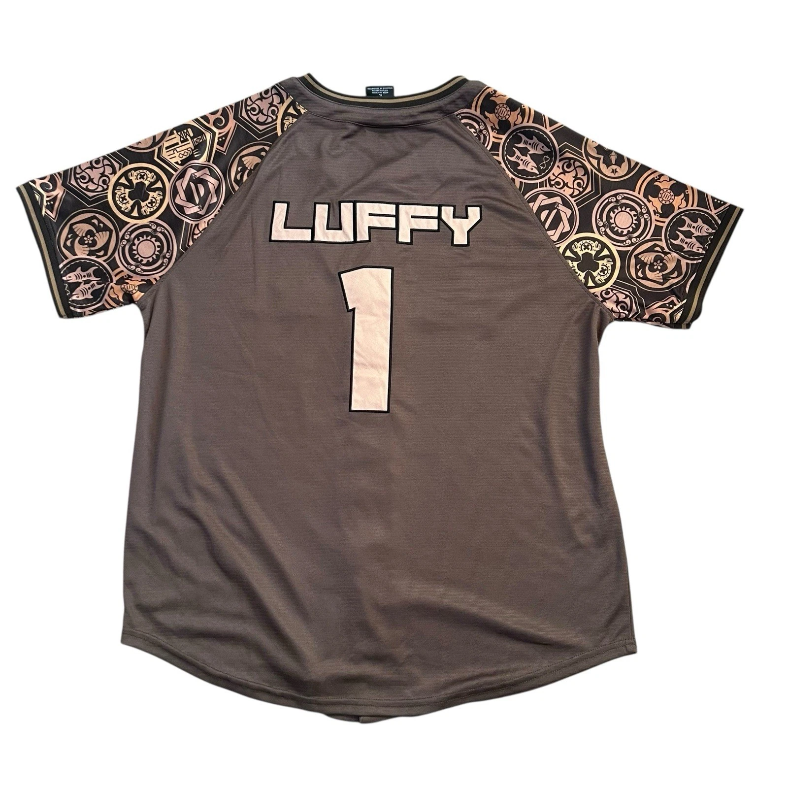 One Piece Straw Hat Crew Luffy Baseball Jersey